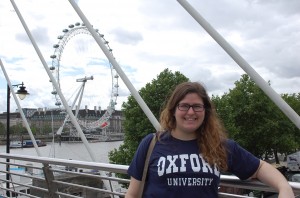 Bridge in front of London Eye