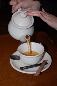 Vanilla Black tea at Paul's